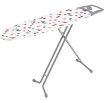 Comprar Burro De Planchar Con Tablero 112 X 35 Cm Color Blanco Con Bolitas De Colores Bolitas