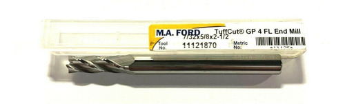 M.a. Ford 7/32  Carbide End Mill High Performance 4 Flut Zts