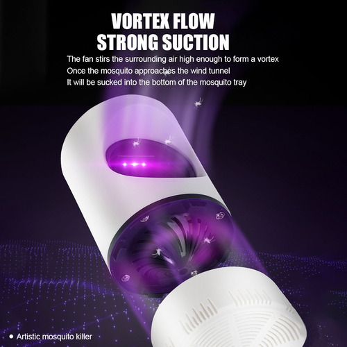 Usb Elétrico Led Mosquito Assassino Lâmpada Inteligente Op