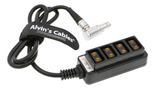 Alvin Cable 2 pin Lemo Angulo Derecho 4 d Tap Divisor