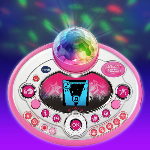 Vtech - Sistema De Karaoke Kidi Star, 2 Micrófonos Con Sopor
