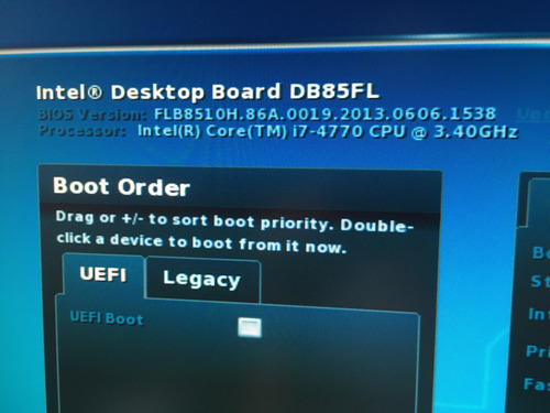 Combo Board Intel Db85fl + Procesador Gamer Core I7-4770