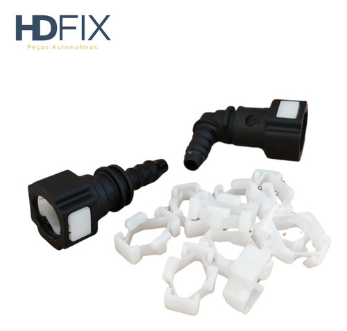 Trava Conector Engate Rápido 6mm (bico Fino) 5/16 50un.