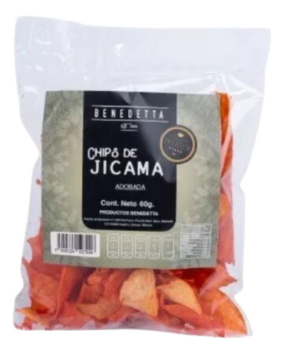 Chips De Jícama Adobado- Vegetal Deshidratado 1 Kilos 