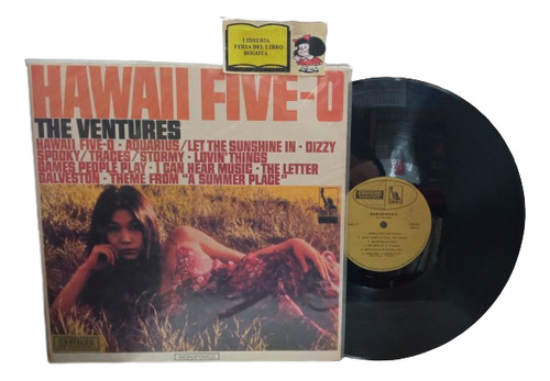 Lp - Acetato - The Ventures - Hawaii Five O - Rock - 1969