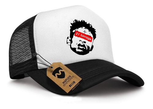 Gorra 21 Savage Rap Hip Hop Trucker Musica 2- Mapuer Remeras