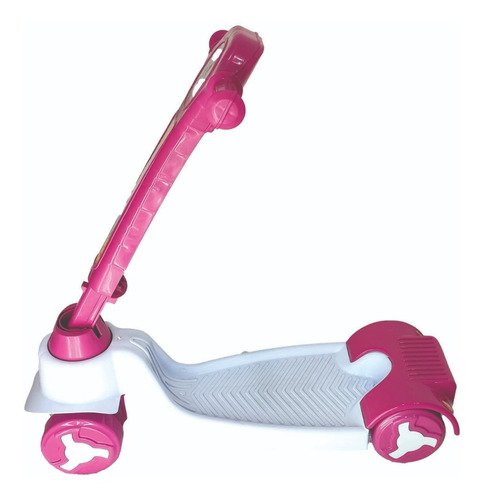 Imagem 3 de 7 de Patinete Dobravél Infantil Pati Happy 4 Rodinhas Menina Toys