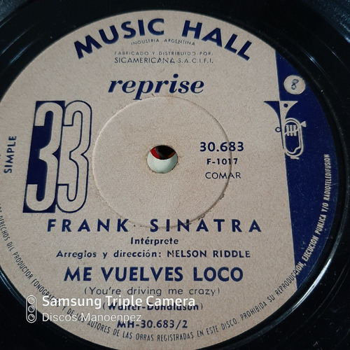 Simple Frank Sinatra Music Hall 30683 C15