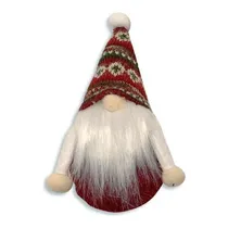Comprar Pack 3 Adorno Navidad Papa Noel Peludo Moderno Decoracion