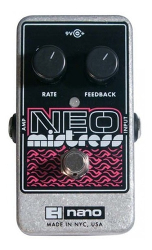 Pedal Electro-harmonix Neo Mistress Flanger + Cable Intepeda