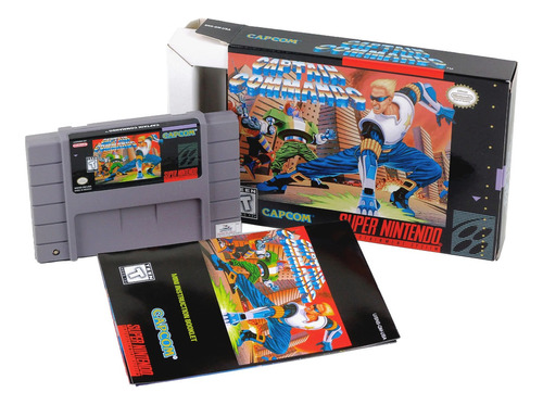 Captain Commando Super Nintendo Snes Completo