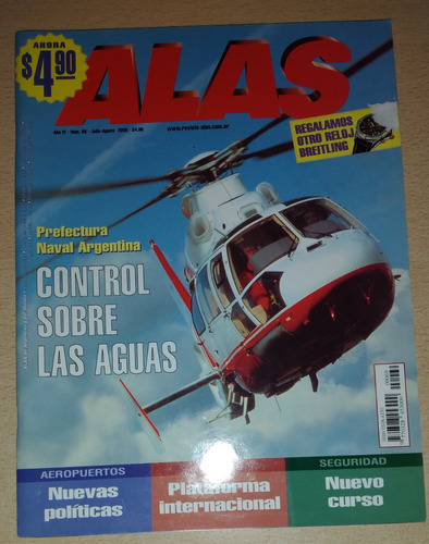 Revista Alas Argentinas Y Del Mundo N°69 Julio Agosto 2000