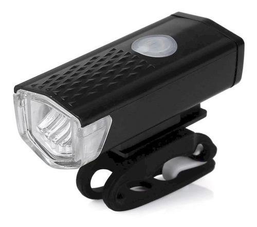 Lanterna Farol De Bicicleta Rec Usb 800mah Bmax - Bm-8508 Cor Preto