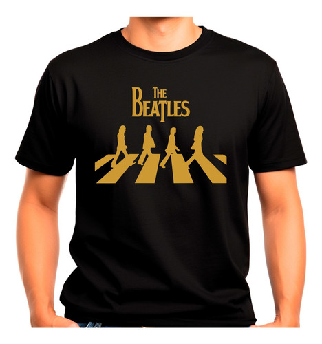 Remera The Beatles 01 100% Algodón Duplo