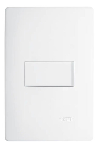 Kit 5 Interruptores Simples 16a/250v C/placa 4x2 Branco Fame