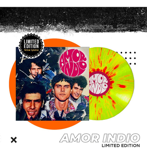 Amor Indio - Amor Indio Vinilo Color Nuevo Cerrado Imp