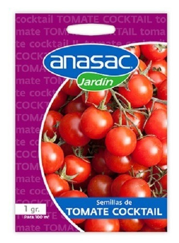 Semillas De Tomate Cocktail 1 Gramo Anasac