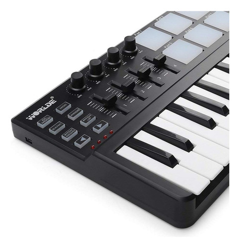 Controlador De Teclado Midi 25 Teclas