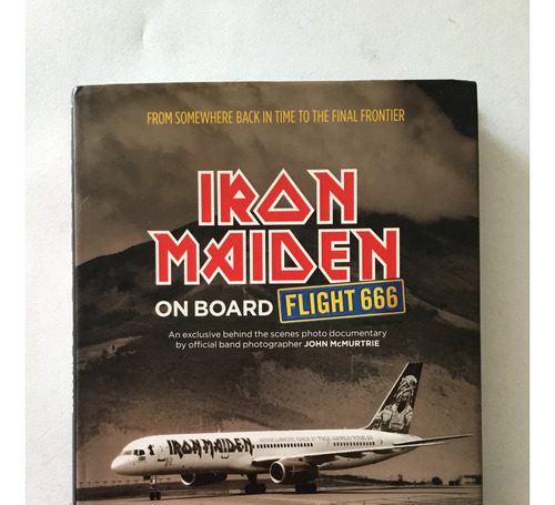 Libro Iron Miden On Board Flight 666 Foto Documentary 