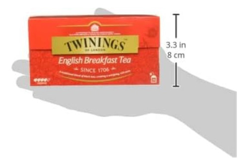 1 Caja Con 25pz De Té Twinings English Breakfast