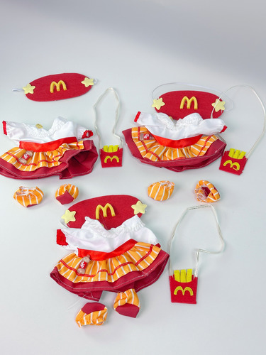 3pcs Givooberopa De Muñeca Multicolor Para Labubu De 20 Cm