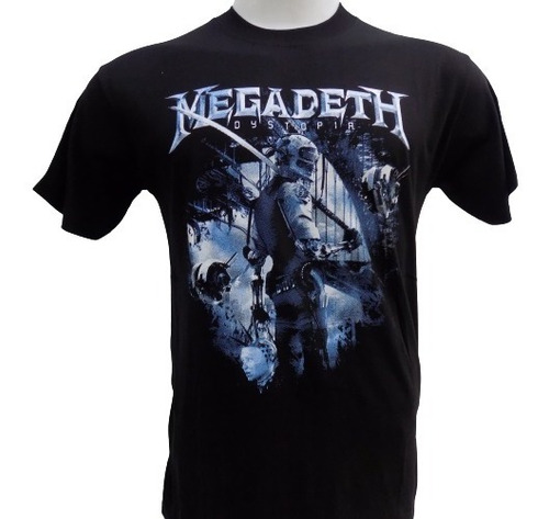 Remeras Megadeth Dystopia Vs. Modelos Rockería Que Sea Rock 