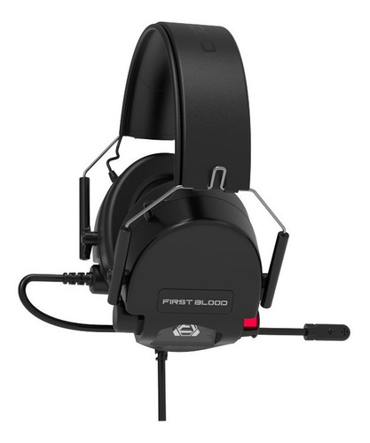 Imagen 2 de 8 de Headset Gamer 7.1 Usb Rgb - Ajazz Ah10 Negro