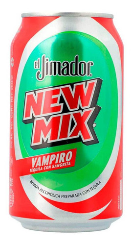 Bebida Preparada New Mix Vampiro Lata 355 Ml