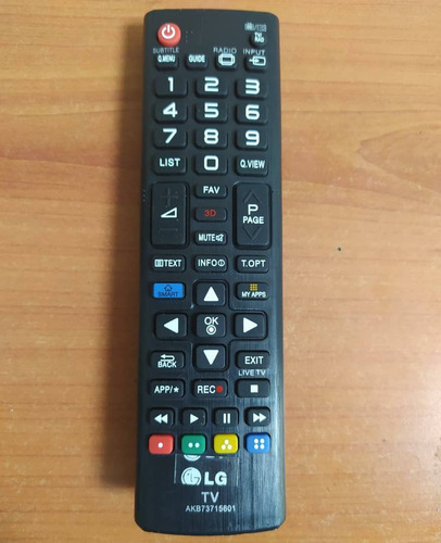 Imagen 1 de 1 de Control Tv LG Smart Tv