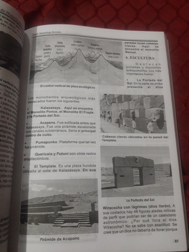 Imagen 7 de 10 de Libro La Historia Del Peru Frank Samaniego Nivel Pre