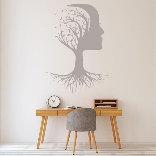 Tree Brain Roots Of The Mind Vinilo Decorativo Ws-32527