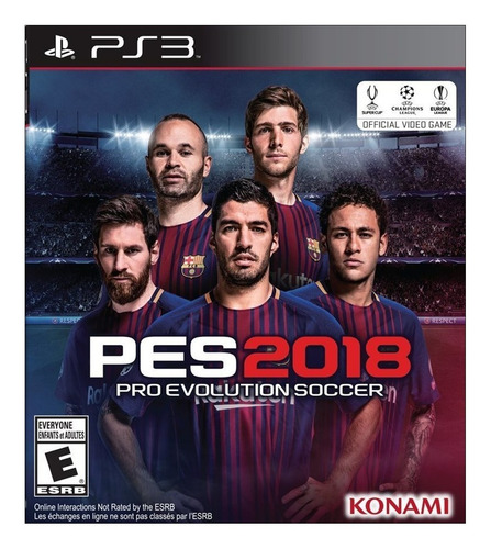 Imagen 1 de 4 de Pro Evolution Soccer 2018 Pes18 Digital Ps3 Oferta Neogamez