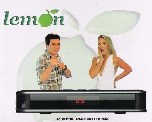 Receptor De Tv Analógico Lemon Lm-2000 ( Frete Grátis )