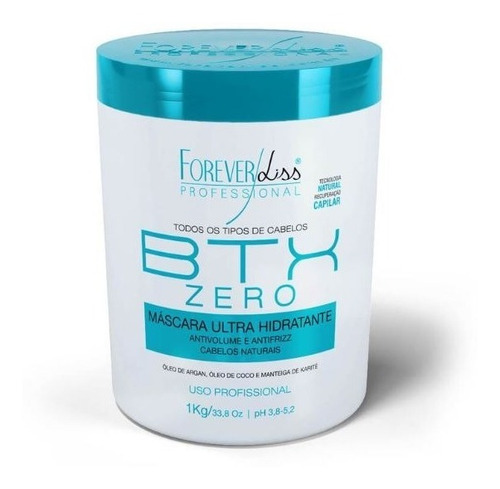 Imagem 3 de 3 de Forever Liss Semi Definitiva Zero E Btox Zero 1kg
