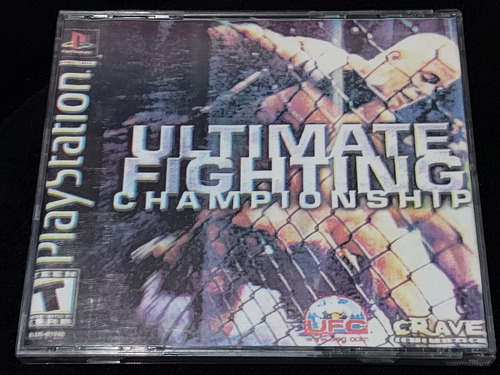 Ultimate Fighting Championship Patch Prensado Prata Ps1 Ufc