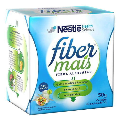 Regulador Intestinal Fiber Mais 50g Nestle