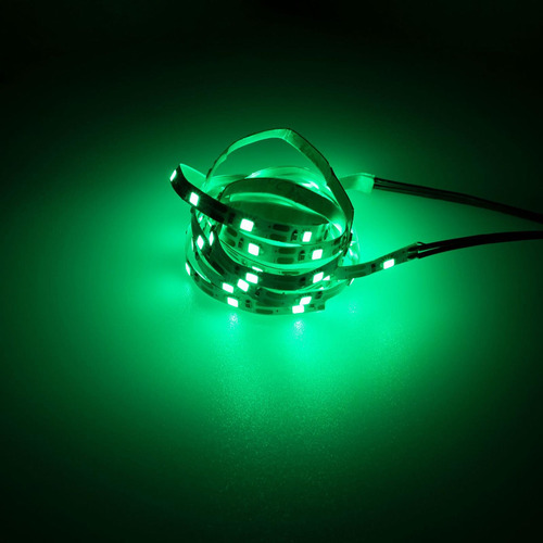 Rc Controlado Levou Luz Tira Brilho Super Para Rc Verde