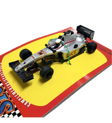 Auto Slot Tipo F1 Color Gris Compatible Scalextric Sk 1/32