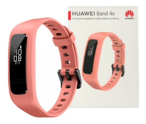 Band 4e Active Mineral Red Huawei Rosado 
