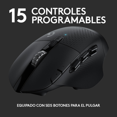 Mouse Gamer Inalambrico Logitech G604 Lightspeed Color Negro