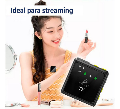 Micrófono Lavalier Inalámbrico Typ-c Para Grabaciones De Calidad