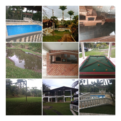 Alugo Linda Chácara Em Biritiba Mirim-sp, 5000m².