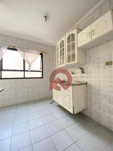Imagem 9 de 18 de Apartamento Com 2 Dormitórios À Venda, 62 M² Por R$ 275.000,00 - Canto Do Forte - Praia Grande/sp - Ap3636