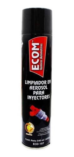 Imagen 1 de 3 de Ecom Limpiador De Inyectores Presurizado Eco-107 540ml