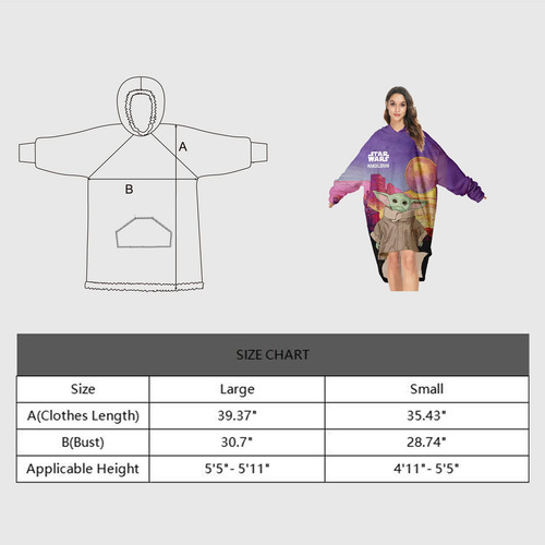Manta Con Capucha De Talla Grande Manta Usable Con Sudadera