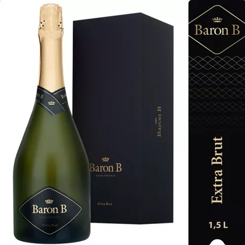 Champagne Baron B Extra Brut 1.5 L Magnum Estuche