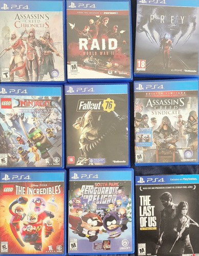 Ps4 Fat500gb+manuales+caja+juegos+2joysticks+base+ Más!!! Negro (Usado)