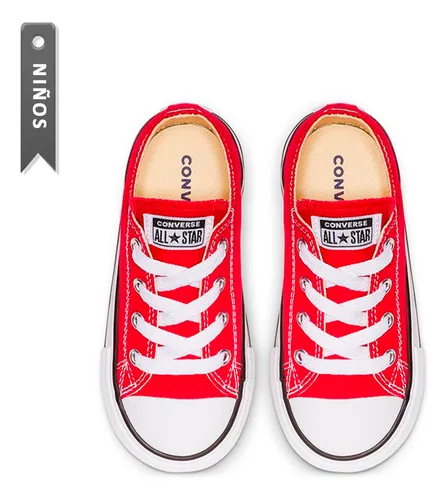Tenis Converse Chuck Taylor All Star Para Infantes-rojo