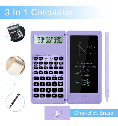Calculadora Científica 10 Dígitos, Ideal Para Estudiantes