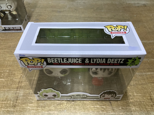 Bettlejuice Y Lydia Deetz 200 Funko Pop 2 Pack Original